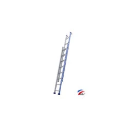 Echelle Coulisse Main 2 Plans Crochets Fixer 2x8 échelons Ht D'accès 4