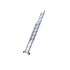 Echelle Coulisse Main Alu 2x8 échelons Haut Travail Max 496m Sans Croc