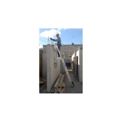 Echelle D'appui Télescopique 2x6 Marches Hauteur D'accès 4,64 M PRÉMUR -Kobleo echelle d appui telescopique 2x6 marches hauteur d acces 4 64 m premur 3