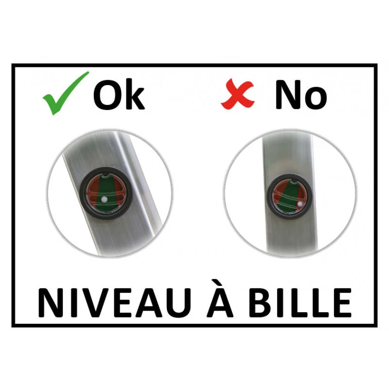 Echelle Simple Alu 8 échelons Hauteur D'accès 3,15 M KS 2 Echelle Simple Alu 8 échelons Hauteur D'accès 3,15 M KS – Image 2