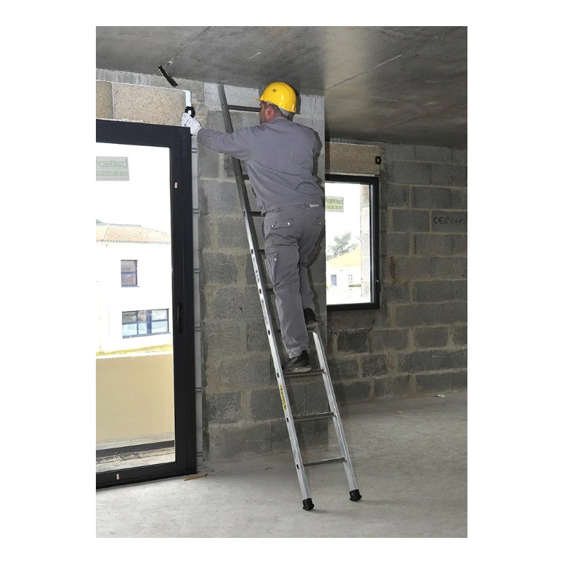 Echelle Simple En Aluminium 10 échelons Haut. D'accès 3,80m PRS 2 Echelle Simple En Aluminium 10 échelons Haut. D'accès 3,80m PRS – Image 2