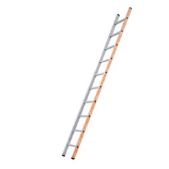 Echelle Simple En Aluminium 10 échelons Haut. D'accès 3,86m PRONOR