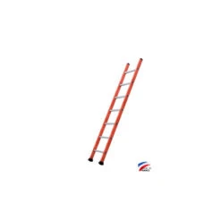 Echelle Simple Mixte Acier Alu 7 échelons Hauteur D'accès 3,03 M