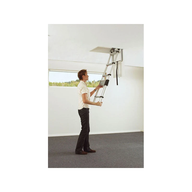 Echelle Télescopique Grenier LOFT MAXI 265 293m 10 Marches TEL-60927 6 Echelle Télescopique Grenier LOFT MAXI 265 293m 10 Marches TEL-60927 – Image 6