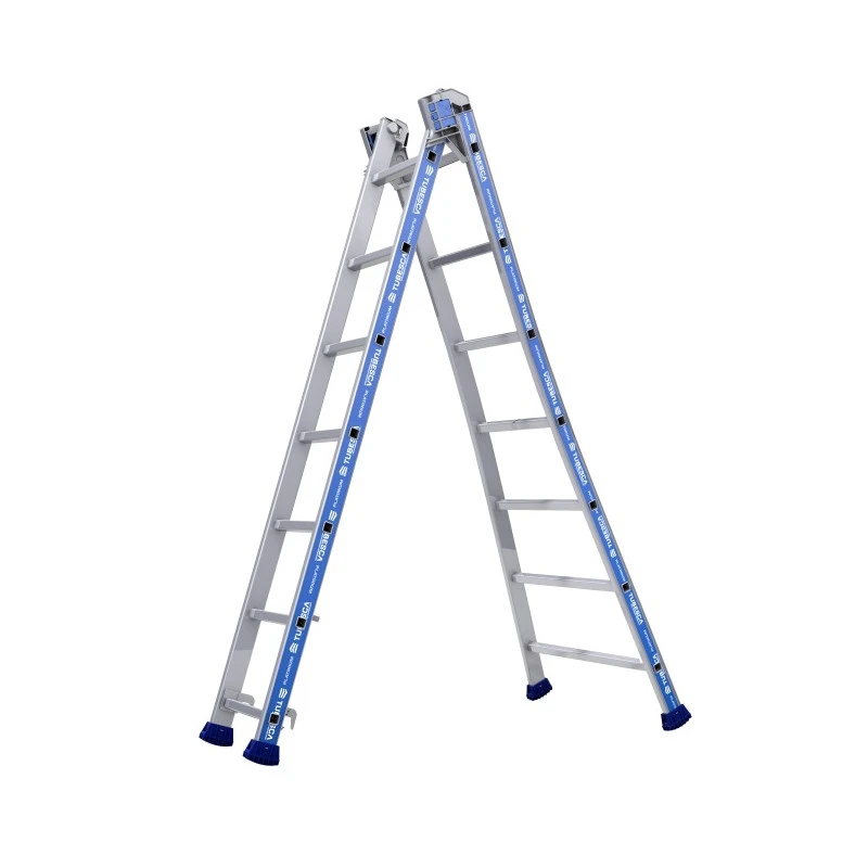 Echelle Transformable 2 Plans 7+7 échelons Haut D'accès Maxi 438m PLAT 1 Echelle Transformable 2 Plans 7+7 échelons Haut D'accès Maxi 438m PLAT