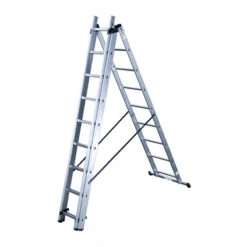 HAILO Echelle Transformable 3 Plans En Aluminium 3 X 9 échelons HobbyStep -Kobleo echelle transformable 3 plans en aluminium 3 x 9 echelons hobbystep 2