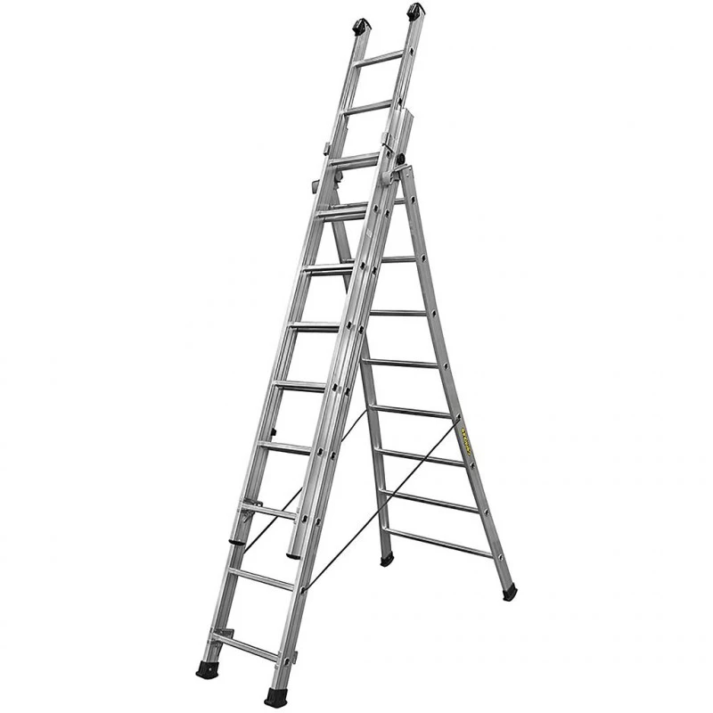 Echelle Transformable à Base évasée 3 Plans 9+2x10 Accès Maxi 760 M PR 1 Echelle Transformable à Base évasée 3 Plans 9+2x10 Accès Maxi 760 M PR
