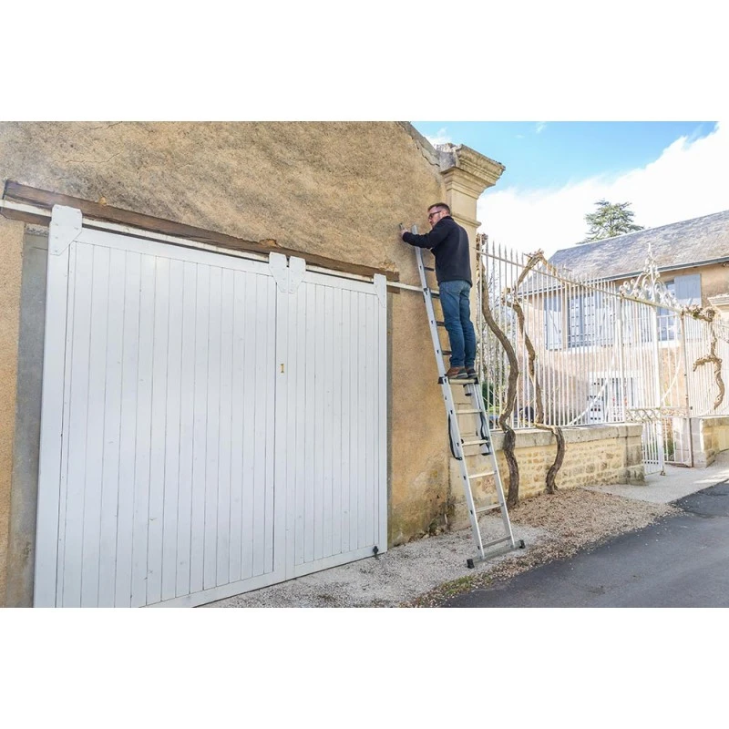 Echelle Transformable HobbyStep 2 Plans En Alu 2x7 échelons Hailo 3 Echelle Transformable HobbyStep 2 Plans En Alu 2x7 échelons Hailo – Image 3