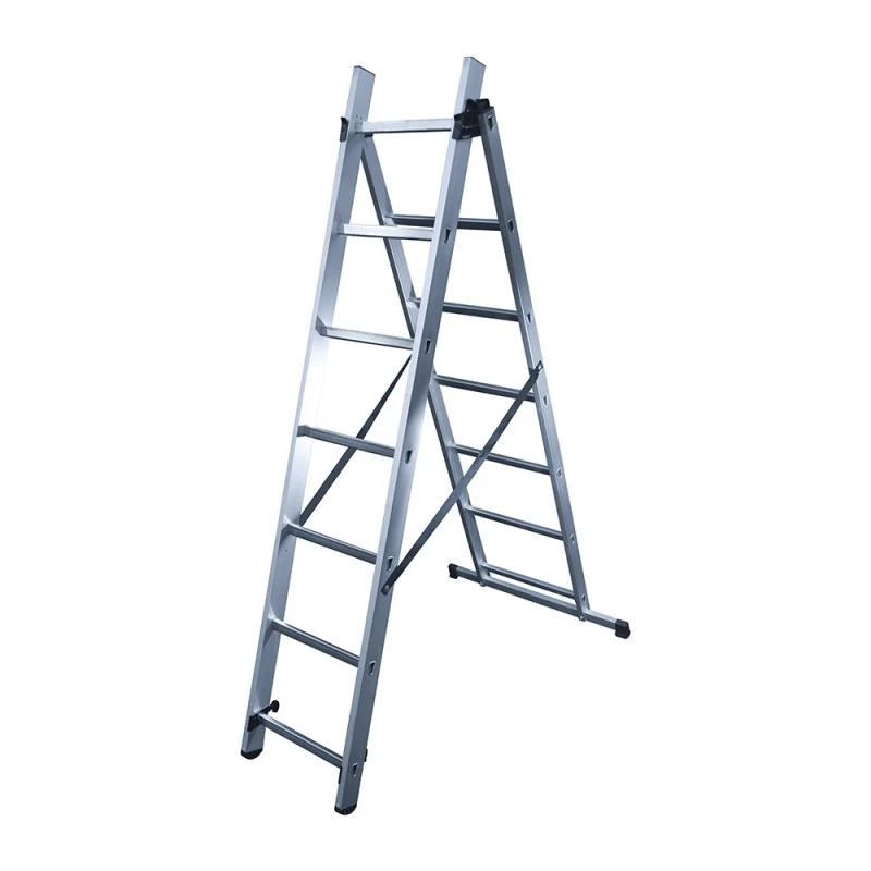 Echelle Transformable HobbyStep 2 Plans En Alu 2x7 échelons Hailo 1 Echelle Transformable HobbyStep 2 Plans En Alu 2x7 échelons Hailo