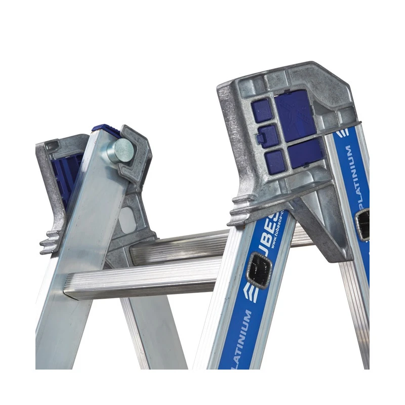 Echelle Transformable Platinium 2 Plans 8+8 échelons Ht4,94m Tubesca 4 Echelle Transformable Platinium 2 Plans 8+8 échelons Ht4,94m Tubesca – Image 4