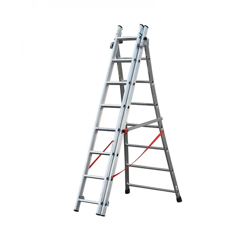 Echelle Transformable Pro Base évasée 3x8 Ht Accès 5,68m Hailo 2 Echelle Transformable Pro Base évasée 3x8 Ht Accès 5,68m Hailo – Image 2