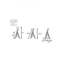 Echelle Transformable Pro Base évasée 3x8 Ht Accès 5,68m Hailo 24 Echelle Transformable Pro Base évasée 3x8 Ht Accès 5,68m Hailo -Kobleo echelle transformable pro base evasee 3x8 ht acces 5 68m hailo 11
