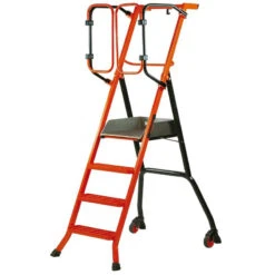 Escabeau 4 Marches Mondelin 202120 PIRL GARDIA Hauteur D'accès 290cm