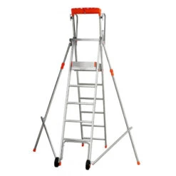 Escabeau 5 Marches Avec Plateforme 3,39m