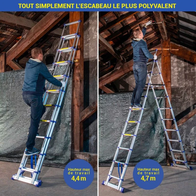 Escabeau Télescopique Extendact11 2 Escabeau Télescopique Extendact11 – Image 2