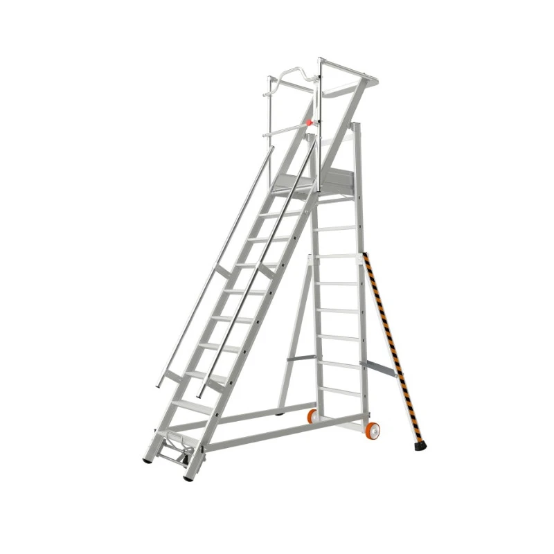 Escalier De Rayonnage Sécurisé En Alu 10 Marches Hauteur Accès 418 M M 1 Escalier De Rayonnage Sécurisé En Alu 10 Marches Hauteur Accès 418 M M