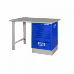 Bahco Etabli D'atelier Acier Inoxydable 150 Cm 7 Tiroirs Bleu 2 Pieds 1495K7