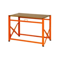 Bahco Etabli Pliable Avec Plateau En MDF 120 Cm Orange 1495FWB120TD