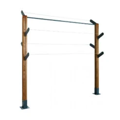 Etendoir à Linge En Bois Avec Fil Inox KAKTUS