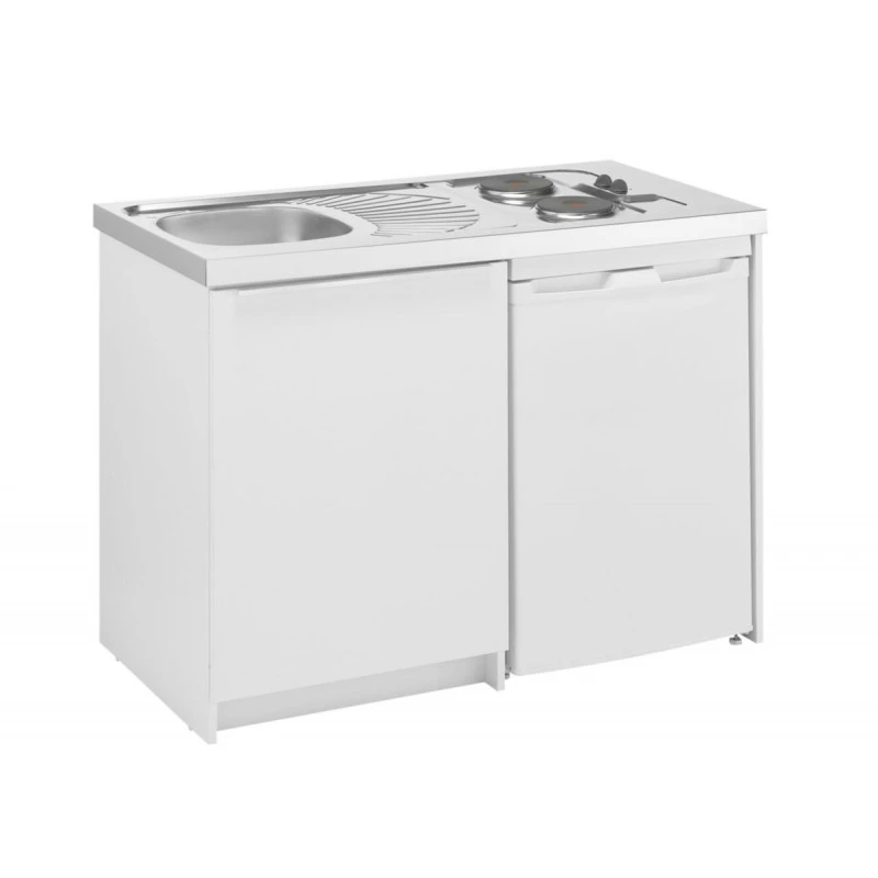 MODERNA Evier Inox 1200 X 600 Mm 1 Bac Et 1 égouttoir Avec Plaques électriques 4 MODERNA Evier Inox 1200 X 600 Mm 1 Bac Et 1 égouttoir Avec Plaques électriques – Image 4