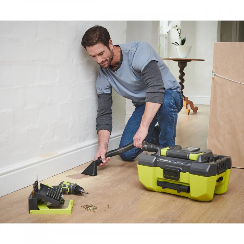 Ryobi Extracteur D'outils 18V ONE+ 1500l/min Capacité 11L R18PV-0 2 Ryobi Extracteur D'outils 18V ONE+ 1500l/min Capacité 11L R18PV-0 – Image 2