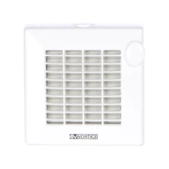 Extracteur Hélicoïde Universel 100mm 12VAC 18W 90m3/h Blanc Punto Pali