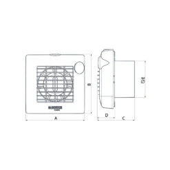Extracteur Hélicoïde Universel 100mm 12VAC 18W 90m3/h Blanc Punto Pali 17 Extracteur Hélicoïde Universel 100mm 12VAC 18W 90m3/h Blanc Punto Pali -Kobleo extracteur helicoide universel 100mm 12vac 18w 90m3 h blanc punto pali 4