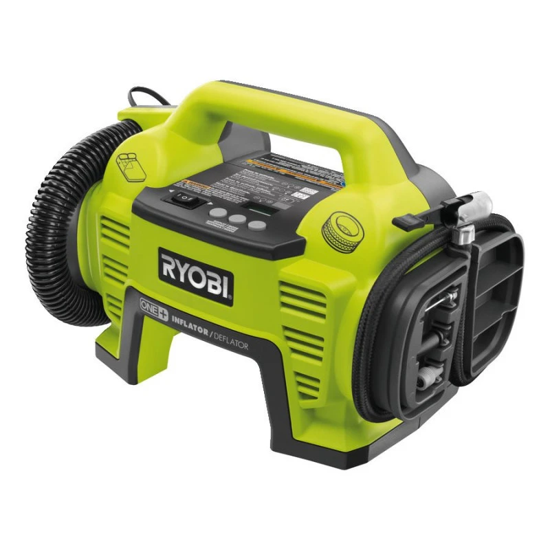 Ryobi Gonfleur Compresseur 18V One+ Sans Batterie Chargeur 10.3bar R18I-0 Ry 1 Ryobi Gonfleur Compresseur 18V One+ Sans Batterie Chargeur 10.3bar R18I-0 Ry