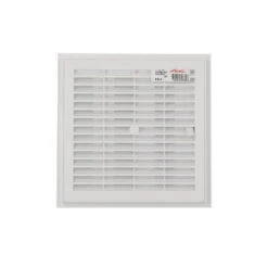 Grille De Ventilation Nicoll F214 Carrée à Fermeture 22,3x22,3cm