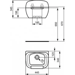 Ideal Standard Grille Porte-seau Chromé Douro -Kobleo grille porte seau chrome douro 2