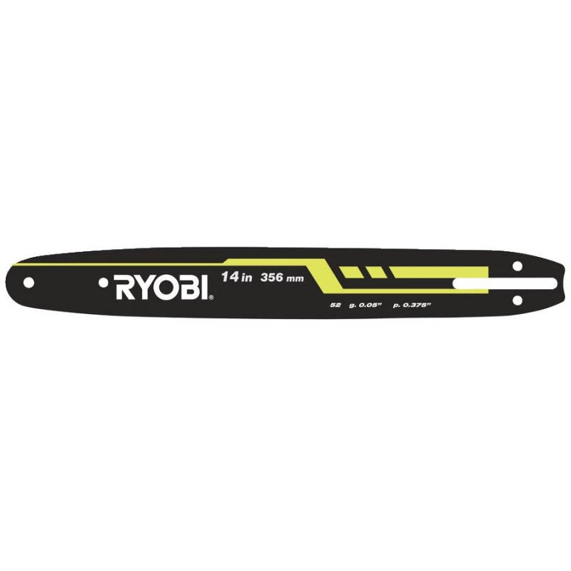 Ryobi Guide 35 Cm (3/8" 1,3 Mm) Pour Tronçonneuses électriques RAC213 1 Ryobi Guide 35 Cm (3/8" 1,3 Mm) Pour Tronçonneuses électriques RAC213