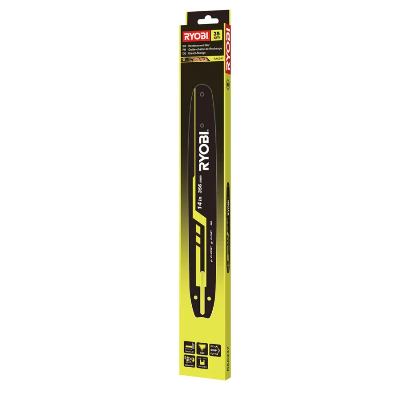 Ryobi Guide 35 Cm (3/8" 1,3 Mm) Pour Tronçonneuses électriques RAC247 3 Ryobi Guide 35 Cm (3/8" 1,3 Mm) Pour Tronçonneuses électriques RAC247 – Image 3