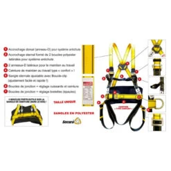 Harnais Levac 3800E 2 Points D’accrochage Dorsal Et Sternal -Kobleo harnais levac 3800e 2 points d accrochage dorsal et sternal 1