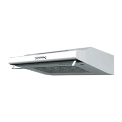 HotteVisière Extracteur Acier Peint Blanc 60cm 120+40W 120 250m3/hVORT