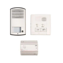 Interphone Kit Audio CK2 Mains Libres Avec Platine En Saillie