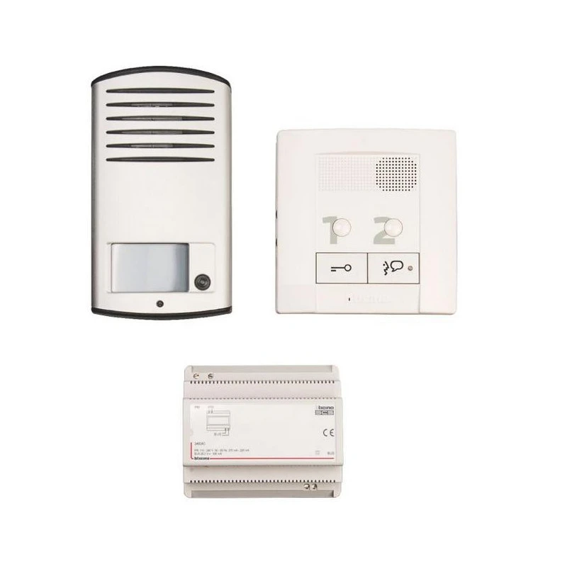 Interphone Kit Audio CK2 Mains Libres Avec Platine En Saillie 1 Interphone Kit Audio CK2 Mains Libres Avec Platine En Saillie