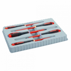 Bahco Jeu 5 Tournevis ERGO IsolésVDEVis Fente Et Pozidriv Manche Tri-matière