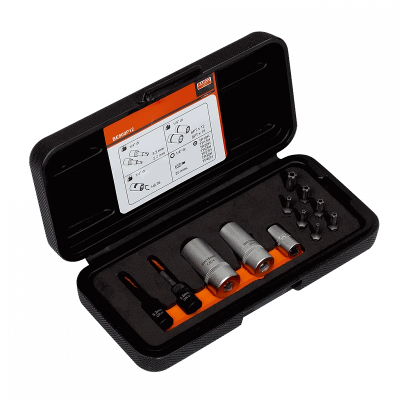 Bahco Jeu D’outils De Réparation Pour Climatisa BE800P12 1 Bahco Jeu D’outils De Réparation Pour Climatisa BE800P12