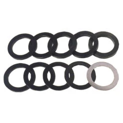 Jeu De 10 Bagues épaisseur 0,1 à 1 Mm Alésage 50 Mm