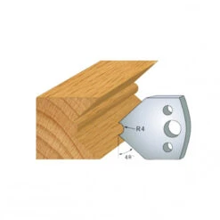 Jeu De 2 Contre-fers Profilés Ht.40 Mm N°080