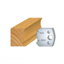 Jeu De 2 Contre-fers Profilés Ht.40 Mm N°128