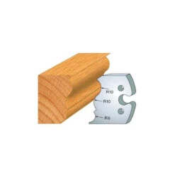 Jeu De 2 Fers Profilés Acier Ht.50 Mm N°240