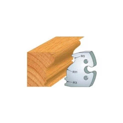 Jeu De 2 Fers Profilés Acier Ht.50 Mm N°247