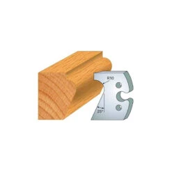 Jeu De 2 Fers Profilés Acier Ht.50 Mm N°248