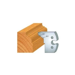 Jeu De 2 Fers Profilés Acier Ht.50 Mm N°273