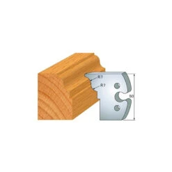 Jeu De 2 Fers Profilés Acier Ht.50 Mm N°274