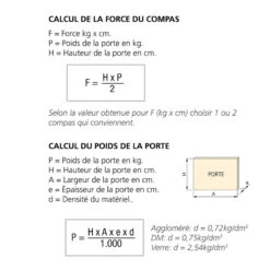 Jeu De Compas 1275607 Pour Portes Relevables 20-70kg Nickelé -Kobleo jeu de compas 1275607 pour portes relevables 20 70kg nickele emuca 2