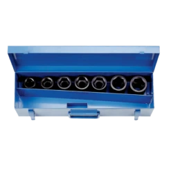 Jeu De Douilles à Chocs 1" En Coffret Métallique, 7 Pièces 177-10-5