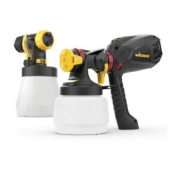 Wagner Kit 2 Pistolets Peinture Basse Pression HVLP Universal Sprayer W 575 F