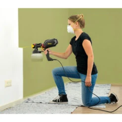 Wagner Kit 2 Pistolets Peinture Basse Pression HVLP Universal Sprayer W 575 F -Kobleo kit 2 pistolets peinture basse pression hvlp universal sprayer w 575 f 3